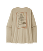 Patagonia W's Long Sleeve Capilene Cool Daily Graphic Shirt - Lands - Clean Climb Roots / Pumice X-Dye Clean Climb Roots / Pumice X-Dye