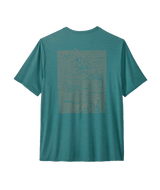 Patagonia M's Capilene Cool Daily Graphic Shirt - Strataspire / Wetland Blue X-Dye Strataspire / Wetland Blue X-Dye