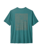 Patagonia M's Capilene Cool Daily Graphic Shirt - Strataspire / Wetland Blue X-Dye Strataspire / Wetland Blue X-Dye