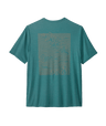 Patagonia M's Capilene Cool Daily Graphic Shirt - Strataspire / Wetland Blue X-Dye Strataspire / Wetland Blue X-Dye