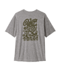 Patagonia M's Capilene Cool Daily Graphic Shirt - Lands - Hike-A-Bike / Feather Grey Hike-A-Bike / Feather Grey
