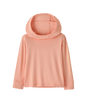 Patagonia Baby Capilene Silkweight Hoody - Fitz Script / Sunlit Pink Fitz Script / Sunlit Pink