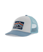 Patagonia Kids Trucker Hat - Ridge Rise Stripe / Light Plume Grey Ridge Rise Stripe / Light Plume Grey