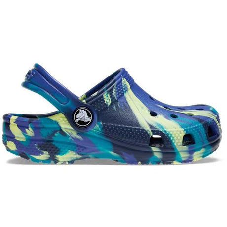 Crocs Classic Marbled Clog Navy / Turbo Teal