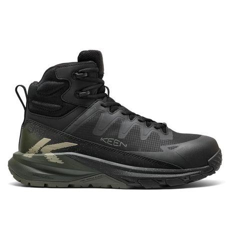 Keen Targhee Blur Waterproof Work Boot (Carbon Toe) Forest Night/Black