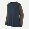 Patagonia Mens Long Sleeve Dirt Craft Bike Jersey Sunken blue