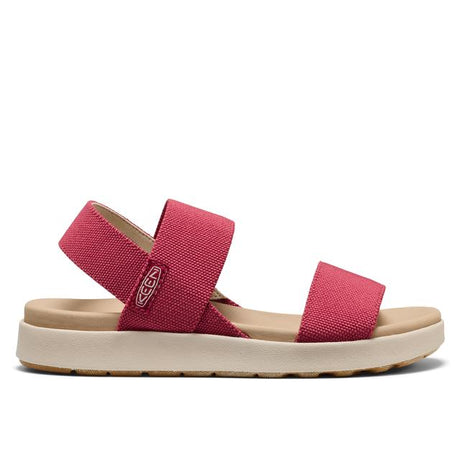 Keen Elle Backstrap Sandal Garnet/Birch