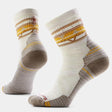 Smartwool Hike Zig Zag Valley Mid Crew Socks Moonbeam
