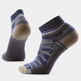 Smartwool Hike Pattern Ankle Socks Nightfall Blue