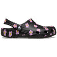 Crocs ' Classic Flower Clog Black