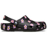 Crocs ' Classic Flower Clog Black