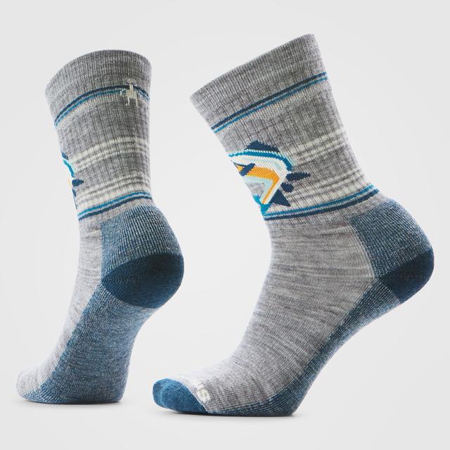 Smartwool Unisex Everyday Hookset Crew Socks Light Gray
