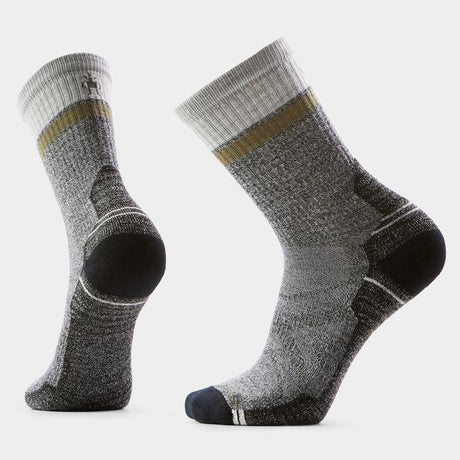 Smartwool Unisex Hike Winding Trail Crew Socks Light Gray/Ash