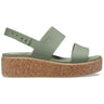 Crocs Brooklyn Cork Low Wedge Cargo