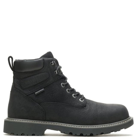Wolverine Floorhand Waterproof Steel-toe 6" Work Boot Black