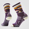 Smartwool Hike Mountain Moon Crew Socks Purple Iris
