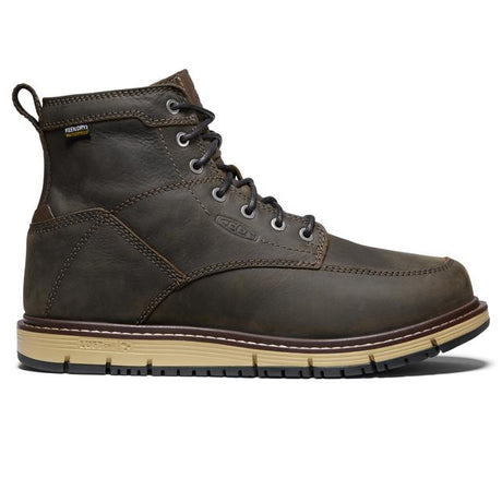Keen Utility San Jose 6in Waterproof (soft Toe) Cascade brown