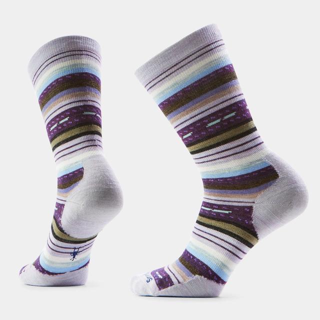 Smartwool Everyday Margarita Crew Socks Purple Eclipse