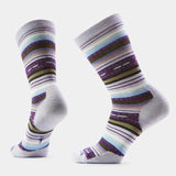 Smartwool Everyday Margarita Crew Socks Purple Eclipse