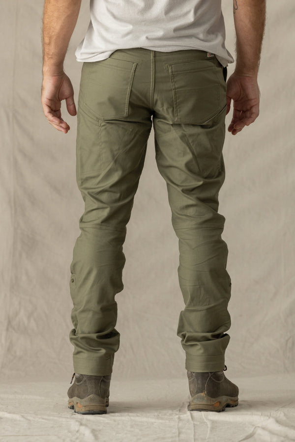Livsn Mens Flex Canvas Pant V13 Olive