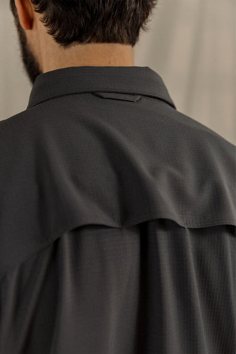 Livsn Mens Creek Shirt Charcoal
