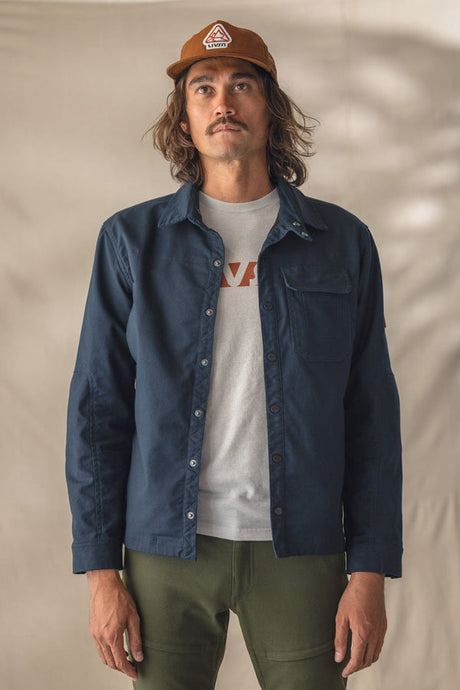 Livsn Mens Forager Jacket Navy