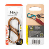 Nite Ize S-biner Slide Lock Aluminum  #3 Olive
