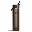 Hydro Flask Lw Wideflex Straw Cap Obsidian 24oz Obsidian