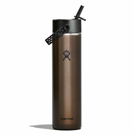 Hydro Flask Lw Wideflex Straw Cap Obsidian 24oz Obsidian