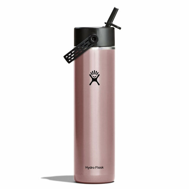 Hydro Flask Lightweight Wideflex Straw Cap Bottle, Quartz 24oz Quartz