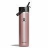 Hydro Flask Lightweight Wideflex Straw Cap Bottle, Quartz 24oz Quartz
