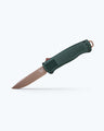 Benchmade Knife Company Shootout Auto Knife, Taiga Green Grivory Taiga grn/flt erth