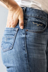 Kimes Ranch Monica Cropped Jean - Mid Wash Mid Wash /  / 27 L