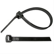 Pico Black Nylon Tie Wrap, 7in, 50lb, 25 pack
