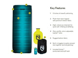 Nemo Roamer Xl Sleeping Pad Teal Wide Teal