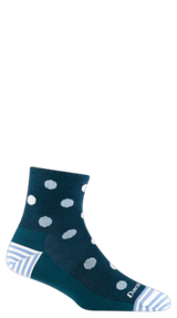 Darn Tough Women's Dottie Shorty Lightweight Lifestyle Sock Dark Teal