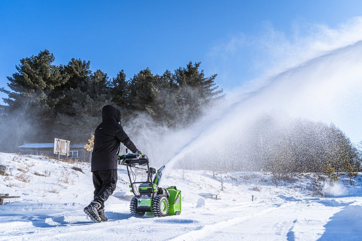 Green works 80V Two Stage Electric Snow Blower
