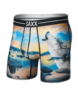 Saxx Mens Volt Breathable Mesh Boxer Brief I dream of tahoe mlt