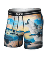 Saxx Mens Volt Breathable Mesh Boxer Brief I dream of tahoe mlt