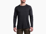 Kuhl Clothing Mens Kuhl Engineered Crew Longsleeve Black