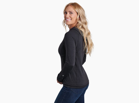 Kuhl Clothing Womens Inspira Full Zip Hoody Black