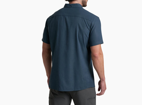 Kuhl Clothing Mens Persuadr Shortsleeve Midnight tide