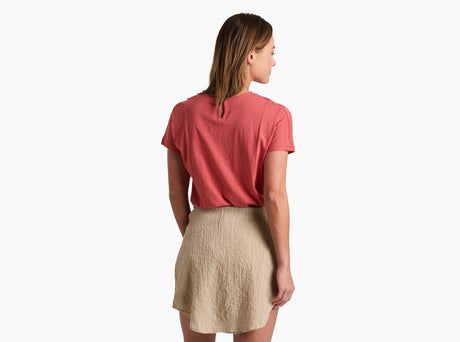 Kuhl Clothing Womens Shayla Shortsleeve Crab apple
