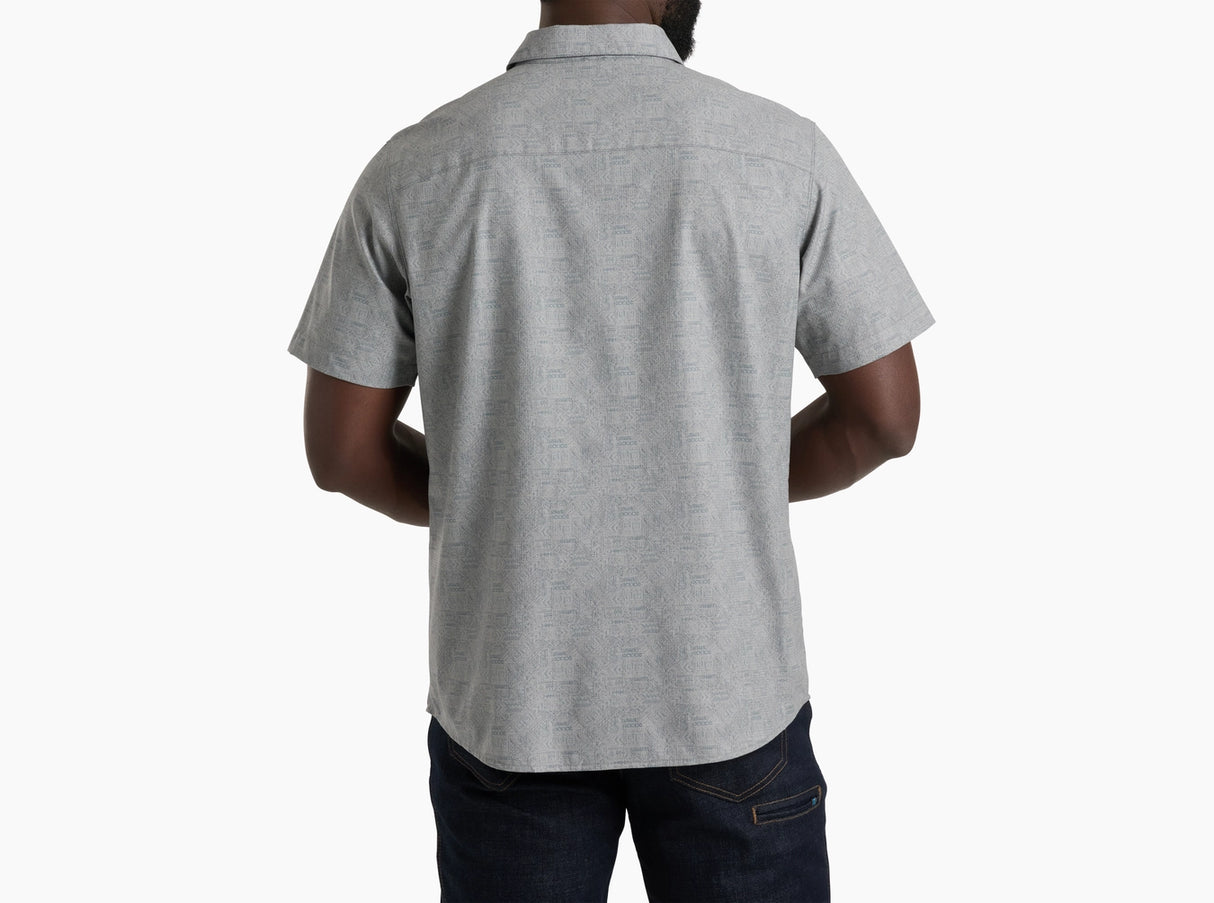 Kuhl Clothing Mens Kuhl Breeze Shortsleeve Titanium