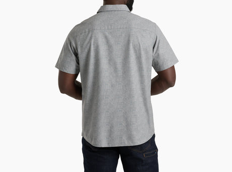 Kuhl Clothing Mens Kuhl Breeze Shortsleeve Titanium