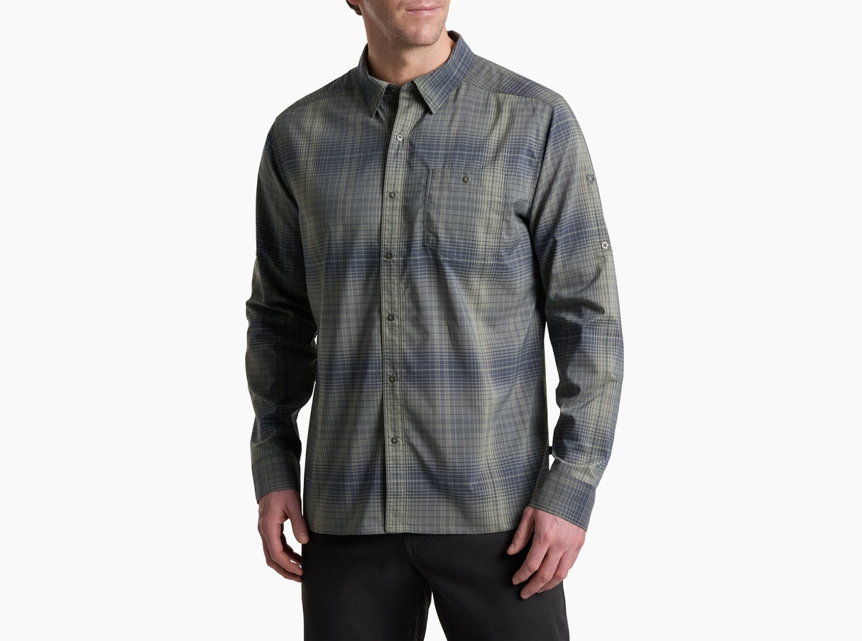 Kuhl Clothing Mens Response Lite Longsleeve Hurricane grey