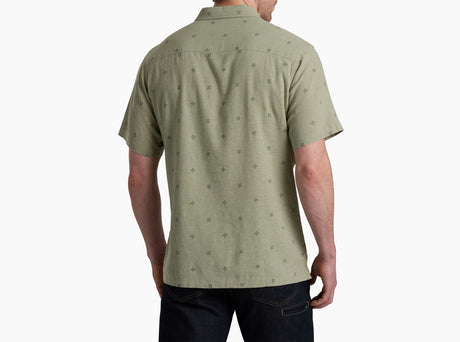 Kuhl Clothing Mens Getaway Shortsleeve Aloe