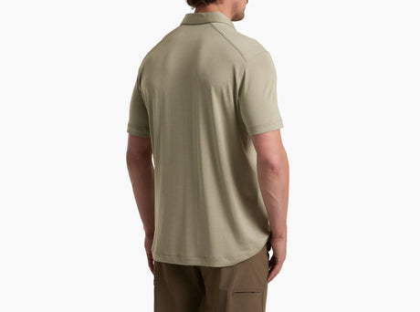 Kuhl Clothing Mens Shadow Polo Sagebrush