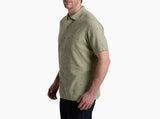 Kuhl Clothing Mens Getaway Shortsleeve Aloe