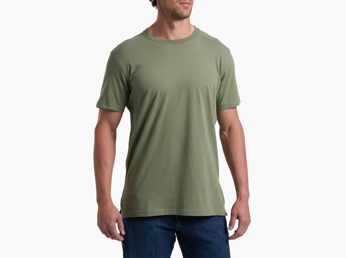 Kuhl Clothing Mens Bravado Tee Slate green